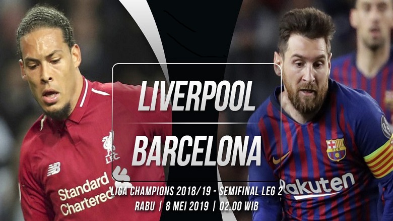 Prediksi Liverpool vs Barcelona 8 Mei 2019